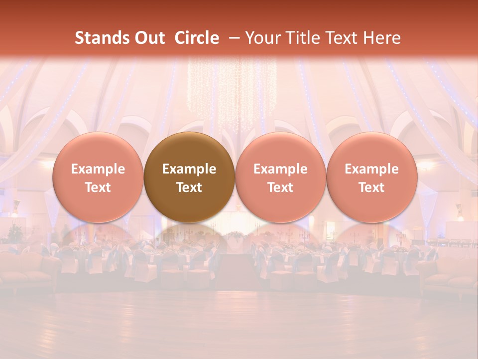 Pink Hotel Reception PowerPoint Template