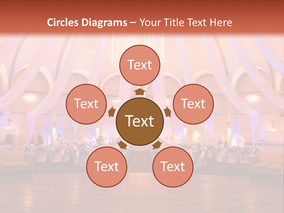 Pink Hotel Reception PowerPoint Template