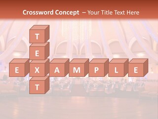 Pink Hotel Reception PowerPoint Template