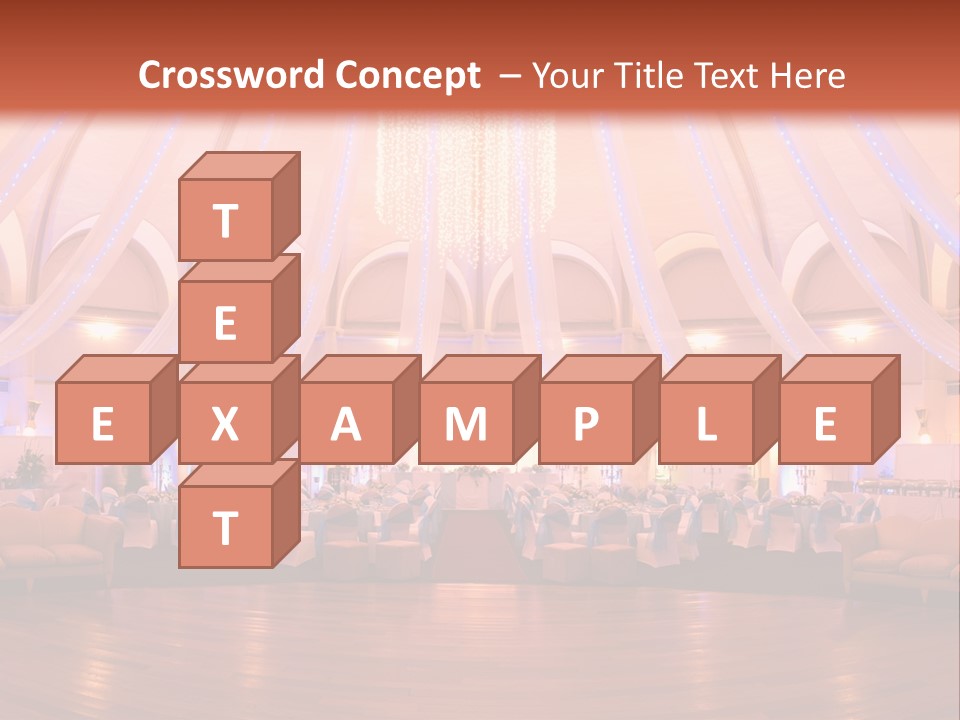 Pink Hotel Reception PowerPoint Template