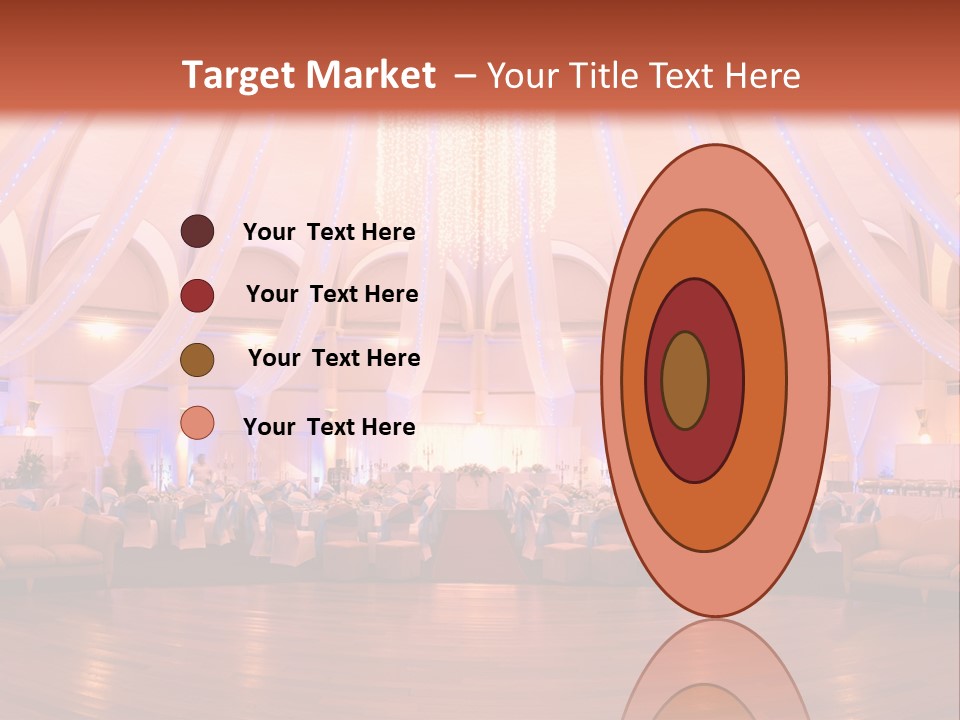 Pink Hotel Reception PowerPoint Template