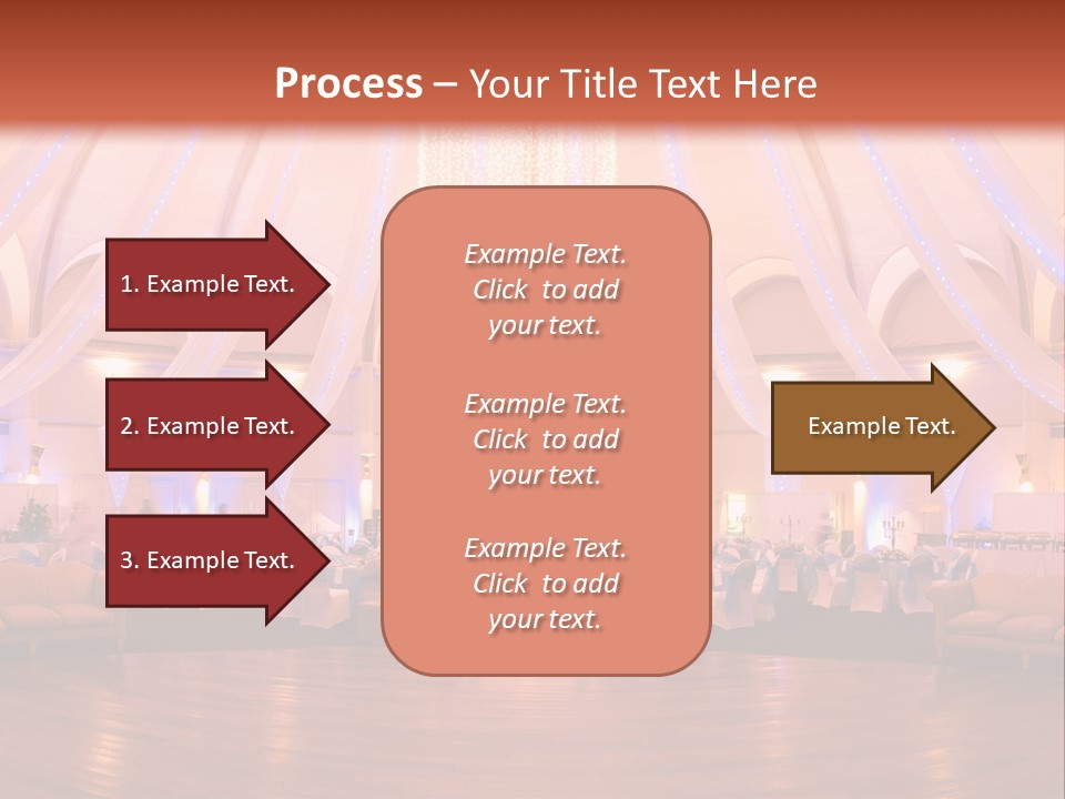 Pink Hotel Reception PowerPoint Template