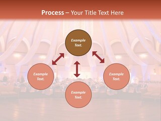 Pink Hotel Reception PowerPoint Template