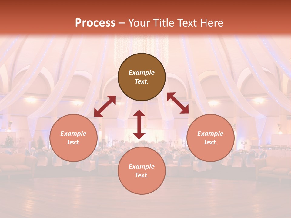 Pink Hotel Reception PowerPoint Template