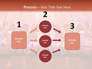 Pink Hotel Reception PowerPoint Template