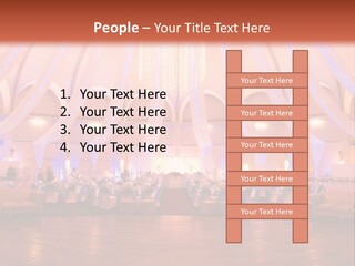 Pink Hotel Reception PowerPoint Template