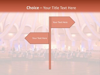 Pink Hotel Reception PowerPoint Template