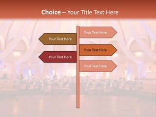 Pink Hotel Reception PowerPoint Template