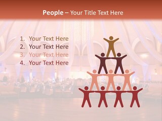 Pink Hotel Reception PowerPoint Template