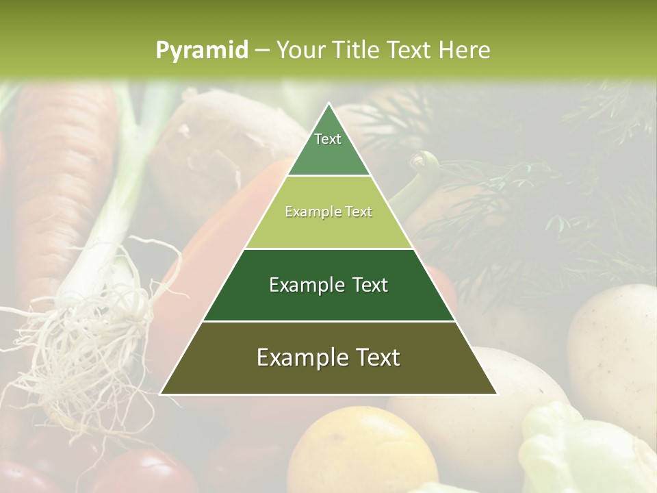 Farm Green Pepper PowerPoint Template