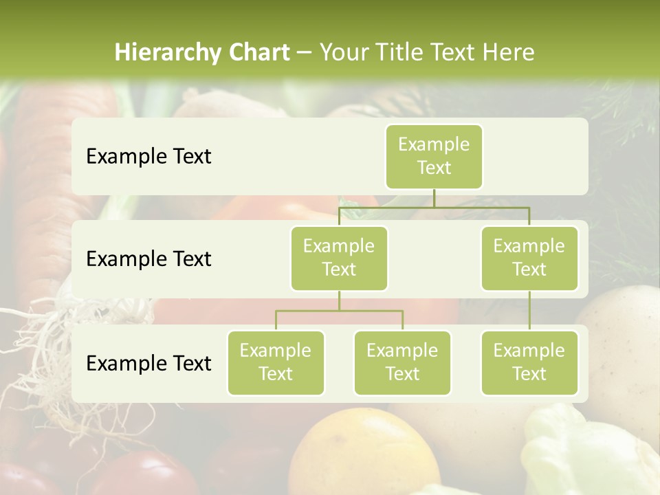 Farm Green Pepper PowerPoint Template