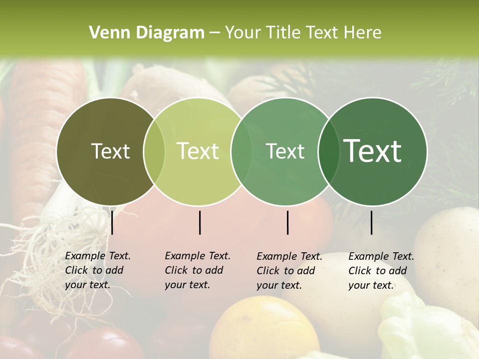 Farm Green Pepper PowerPoint Template