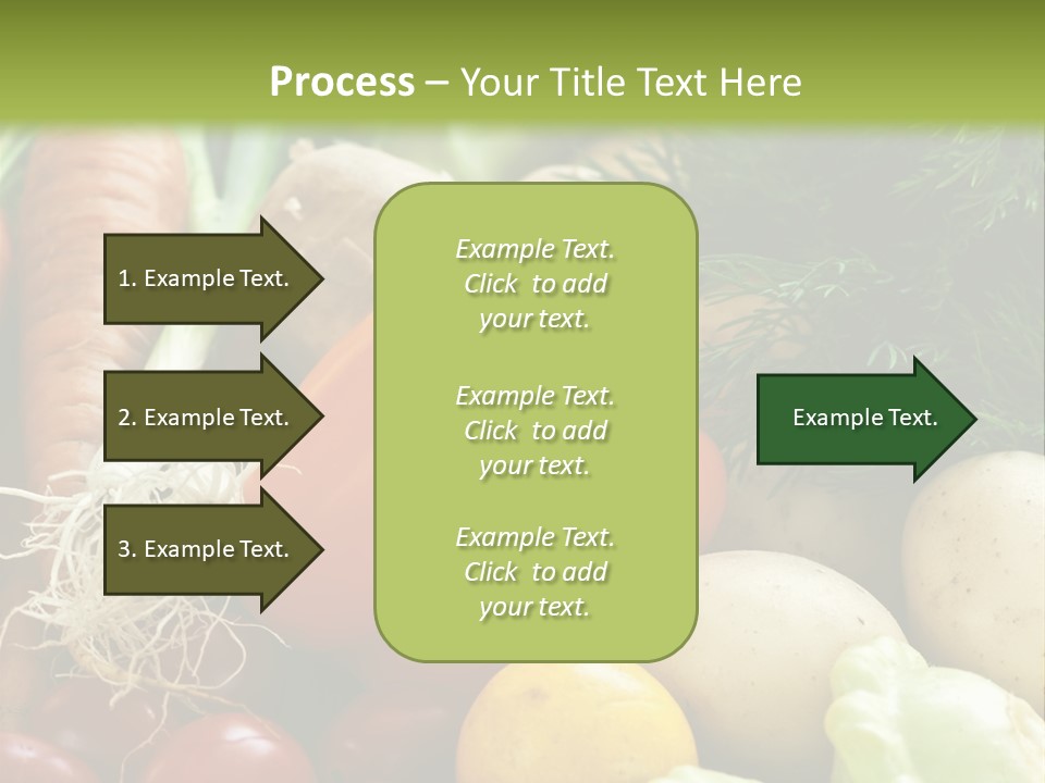 Farm Green Pepper PowerPoint Template