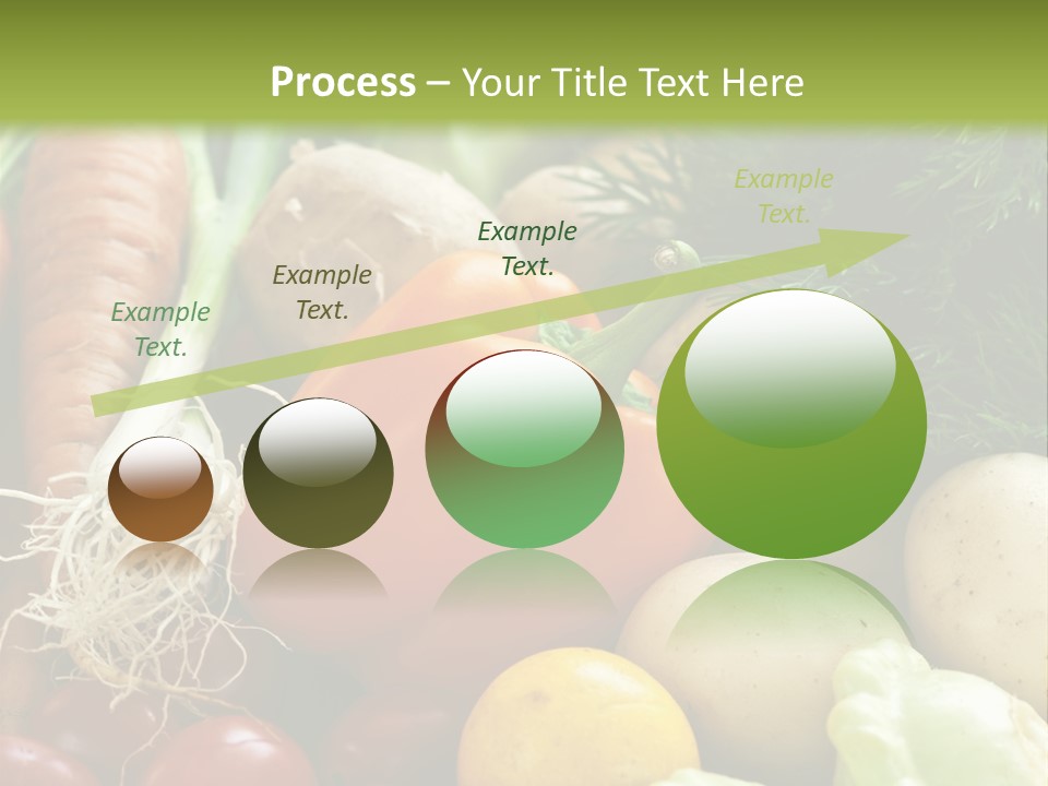 Farm Green Pepper PowerPoint Template