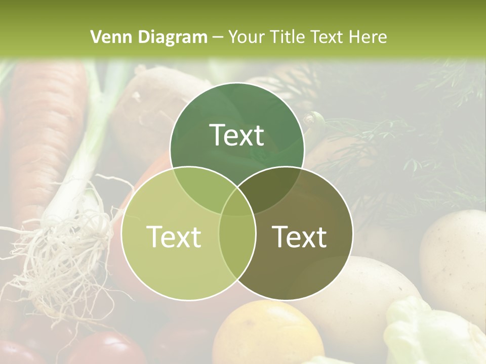 Farm Green Pepper PowerPoint Template