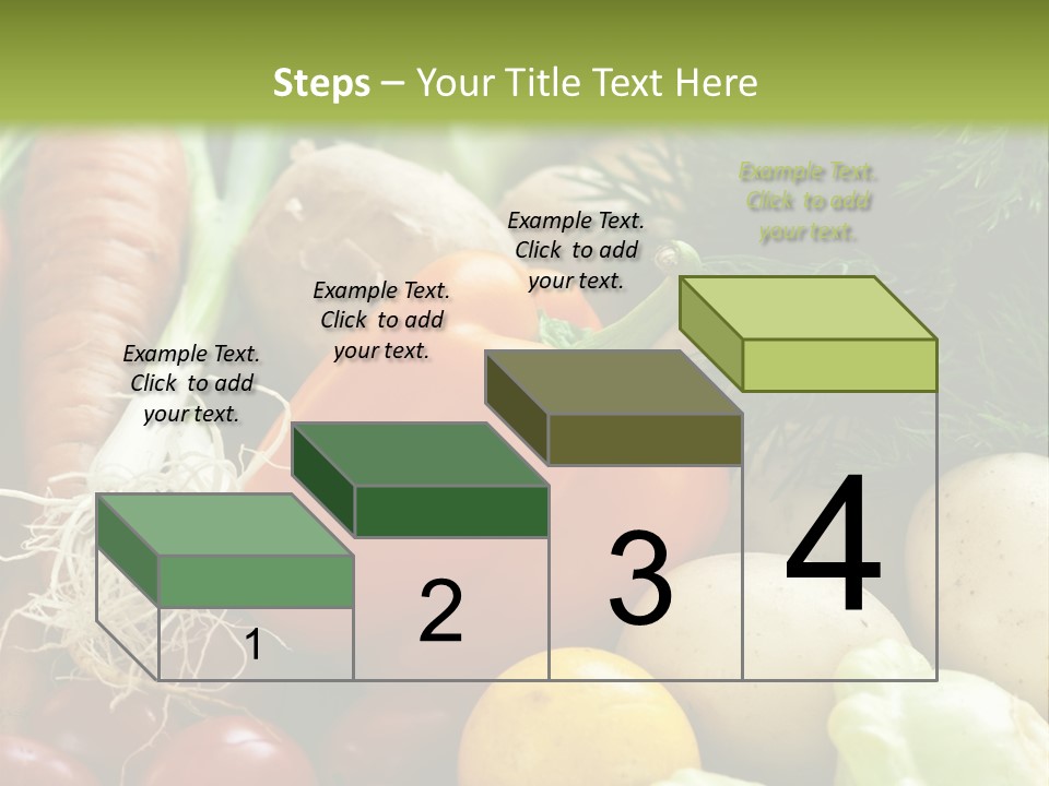 Farm Green Pepper PowerPoint Template