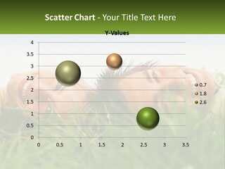 A Couple Of Women Laying On Top Of A Lush Green Field PowerPoint Template