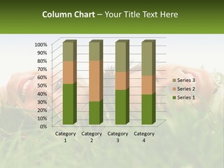 A Couple Of Women Laying On Top Of A Lush Green Field PowerPoint Template