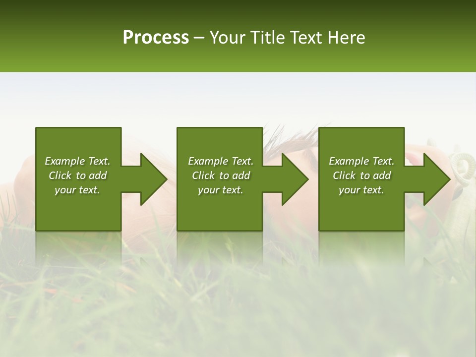 A Couple Of Women Laying On Top Of A Lush Green Field PowerPoint Template