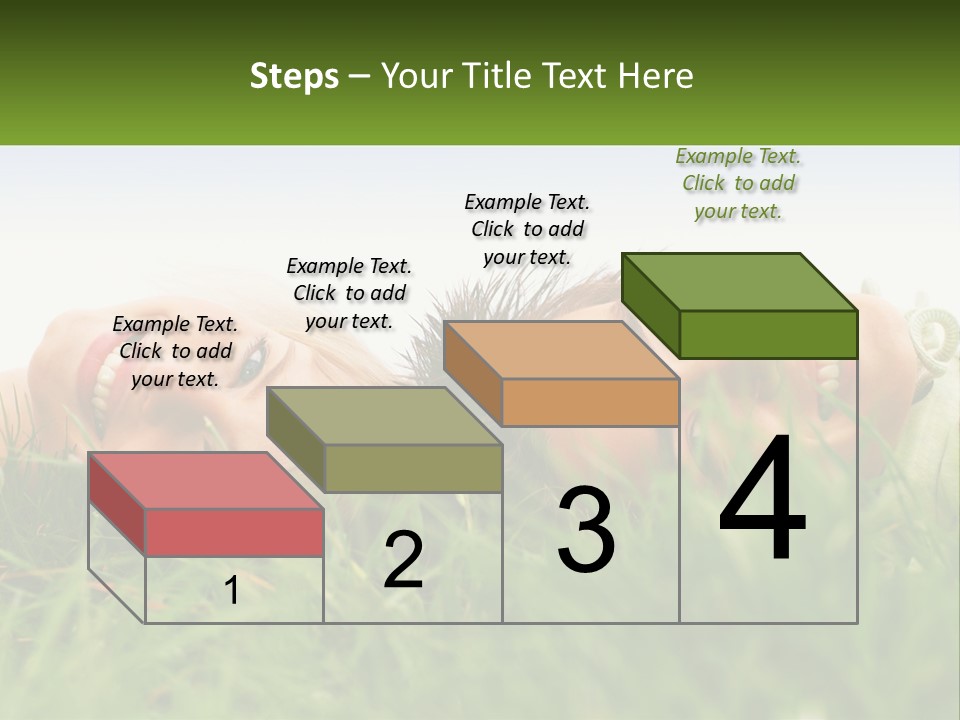 A Couple Of Women Laying On Top Of A Lush Green Field PowerPoint Template