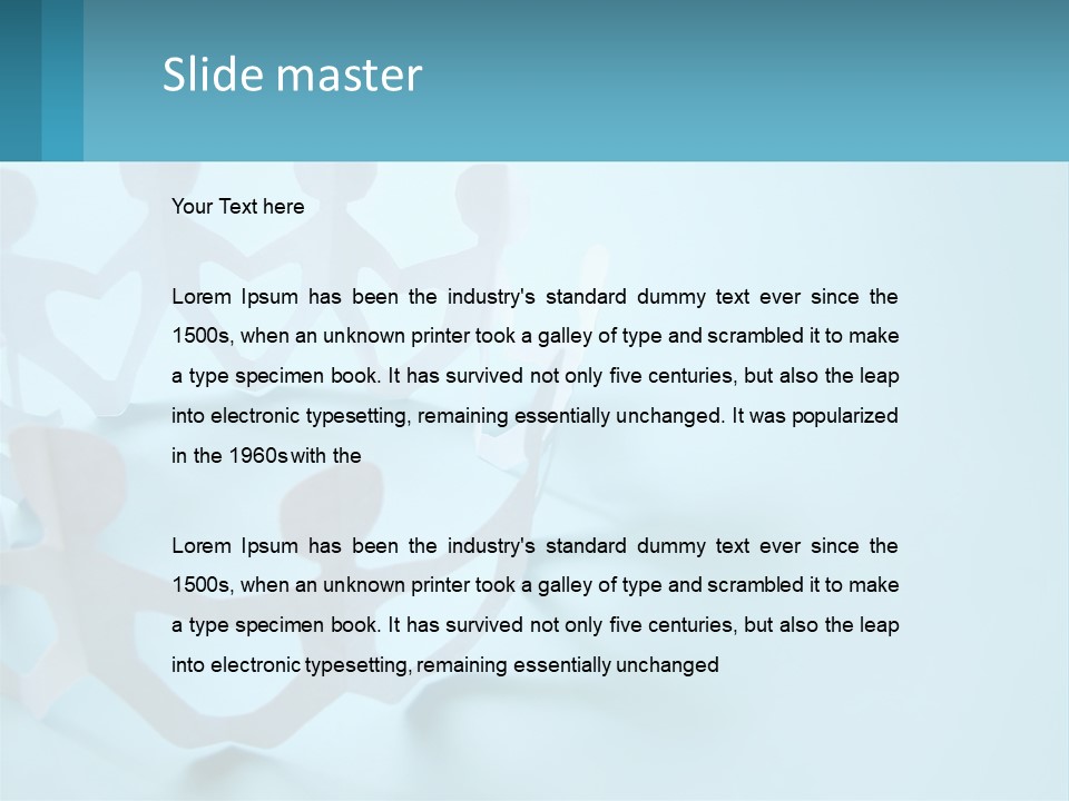 Group Business Many PowerPoint Template