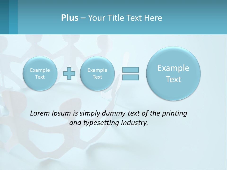 Group Business Many PowerPoint Template