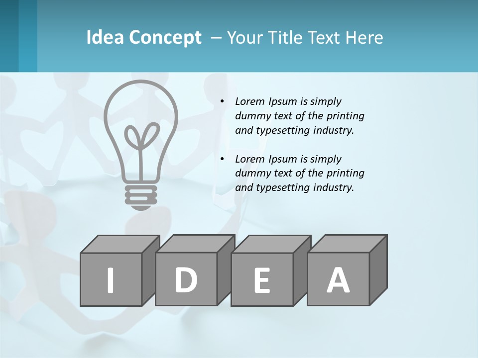 Group Business Many PowerPoint Template