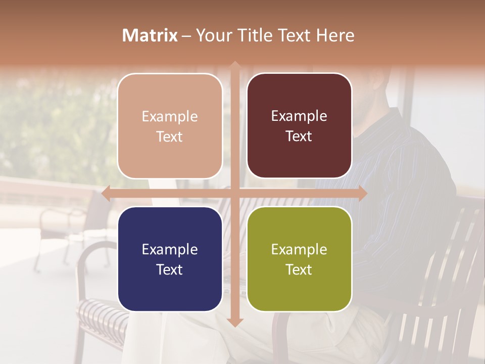 Businessman Portable Male PowerPoint Template