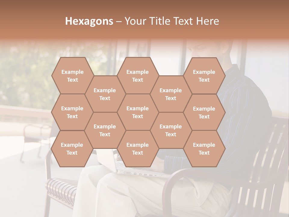 Businessman Portable Male PowerPoint Template