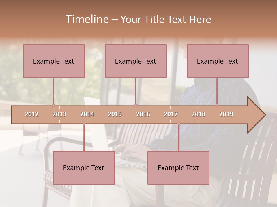 Businessman Portable Male PowerPoint Template