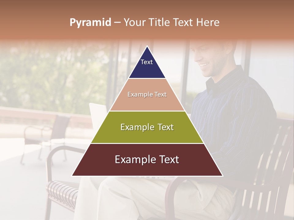 Businessman Portable Male PowerPoint Template