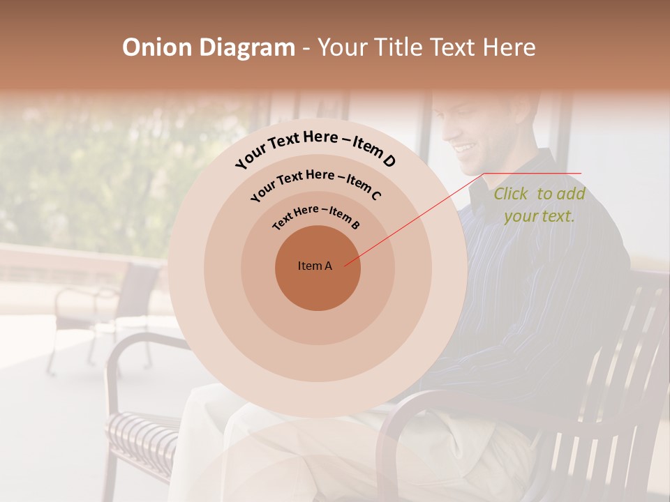 Businessman Portable Male PowerPoint Template