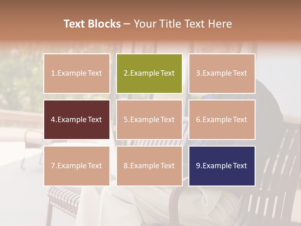 Businessman Portable Male PowerPoint Template