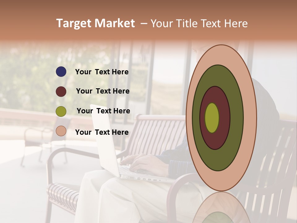 Businessman Portable Male PowerPoint Template