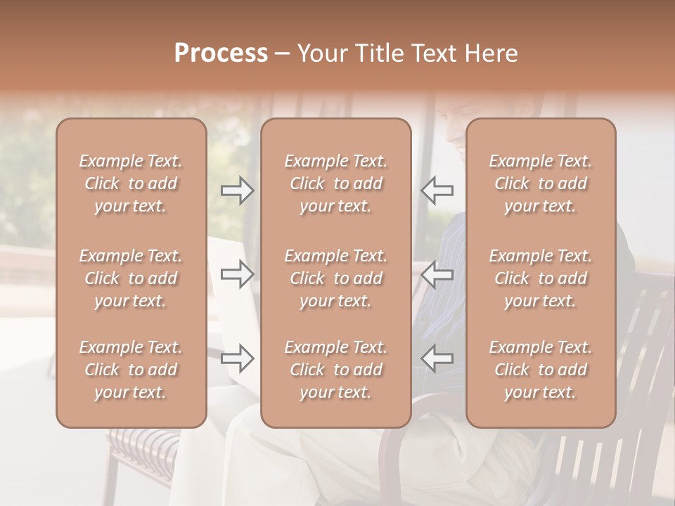 Businessman Portable Male PowerPoint Template