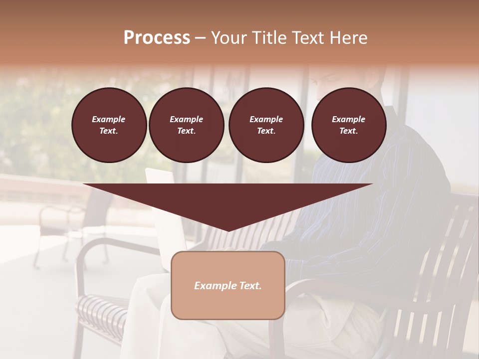 Businessman Portable Male PowerPoint Template