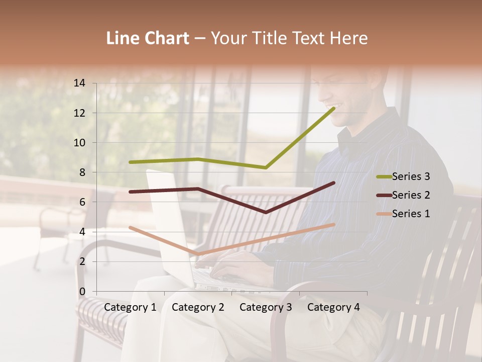 Businessman Portable Male PowerPoint Template