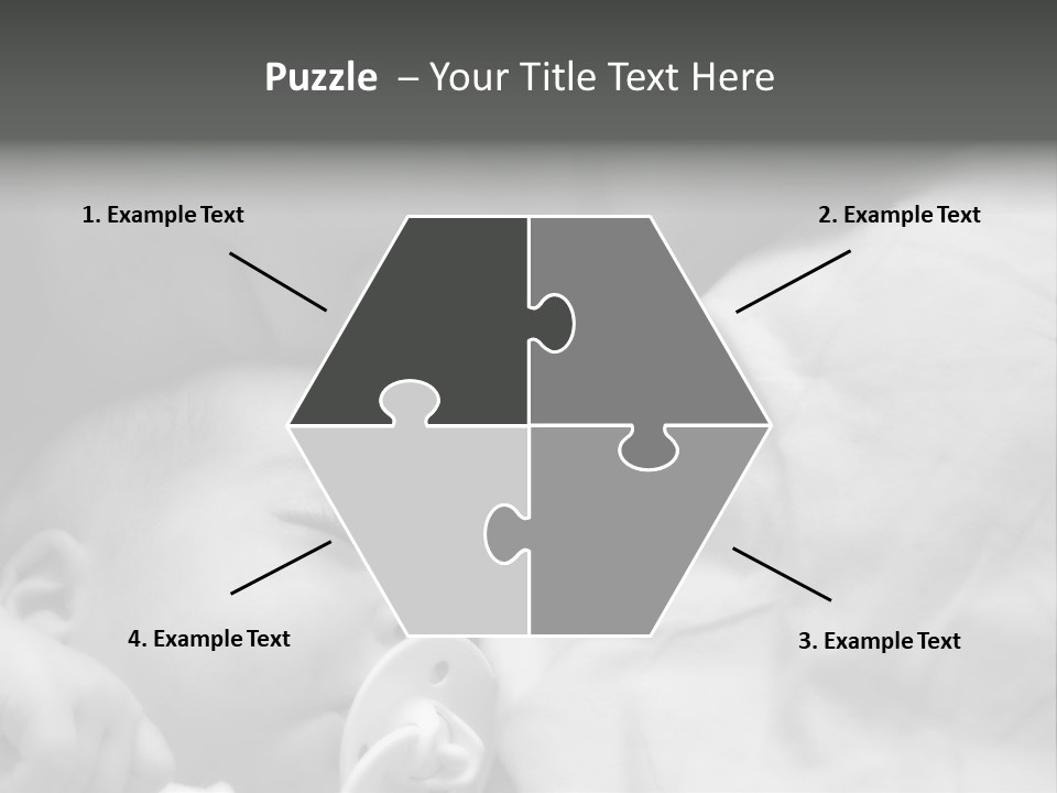 Beard Hold Joy PowerPoint Template