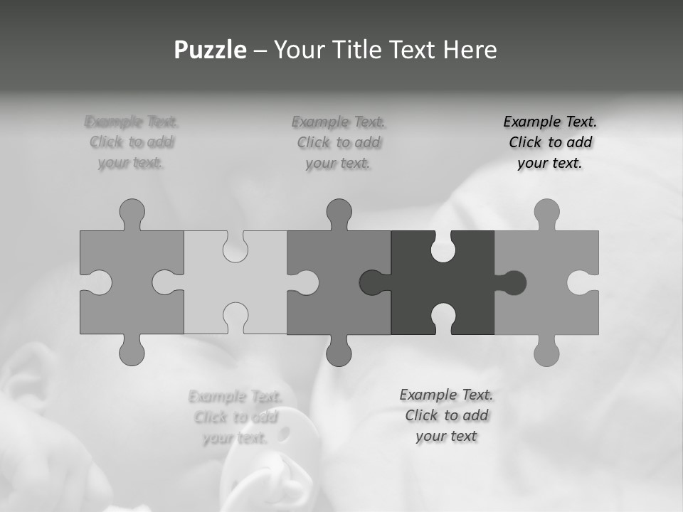 Beard Hold Joy PowerPoint Template