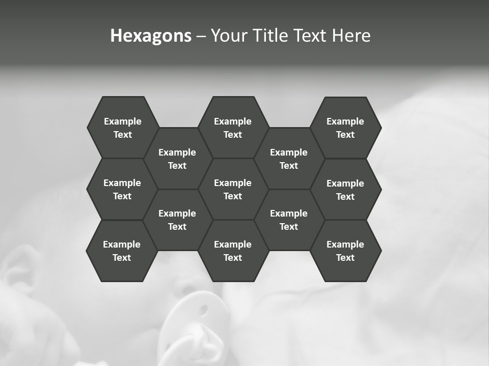 Beard Hold Joy PowerPoint Template