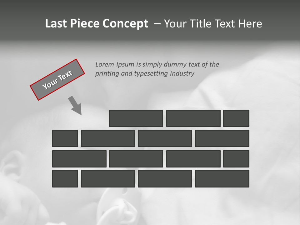 Beard Hold Joy PowerPoint Template