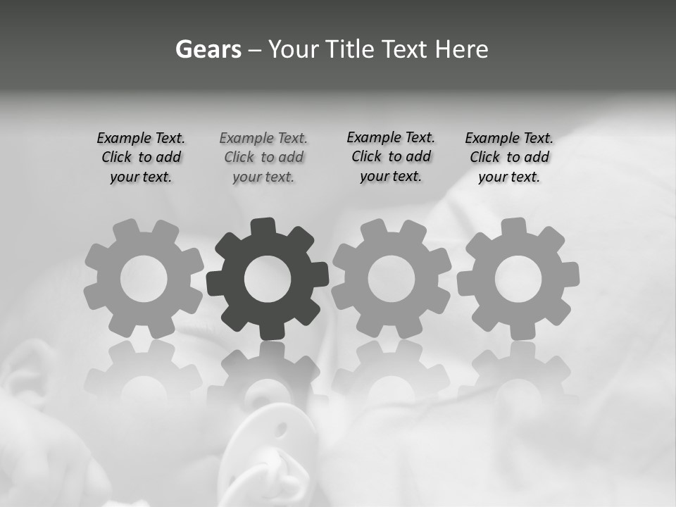 Beard Hold Joy PowerPoint Template