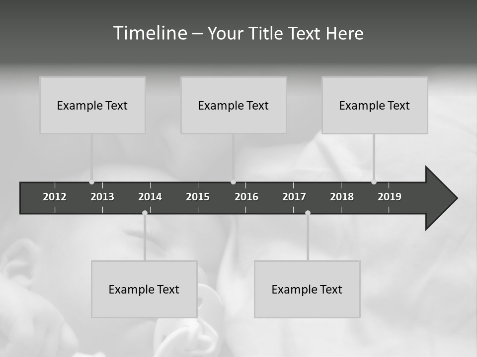Beard Hold Joy PowerPoint Template