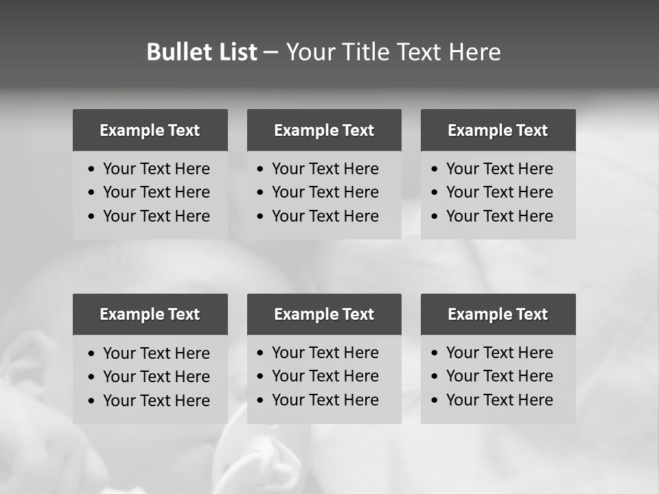 Beard Hold Joy PowerPoint Template