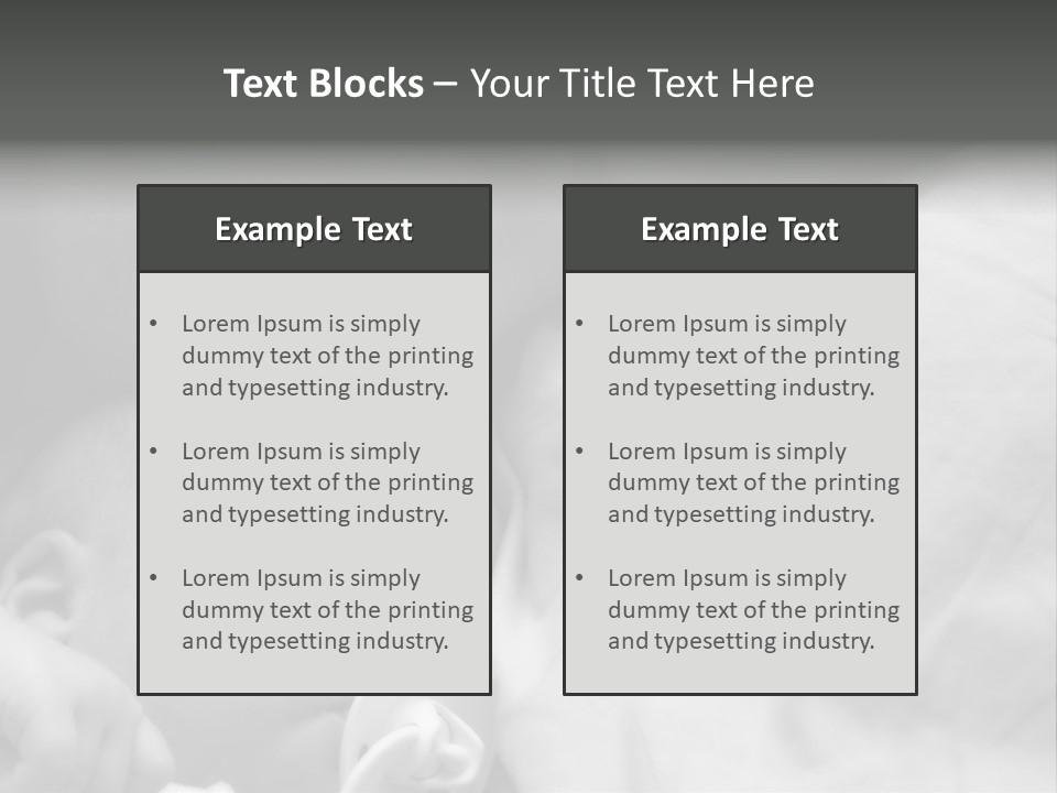 Beard Hold Joy PowerPoint Template