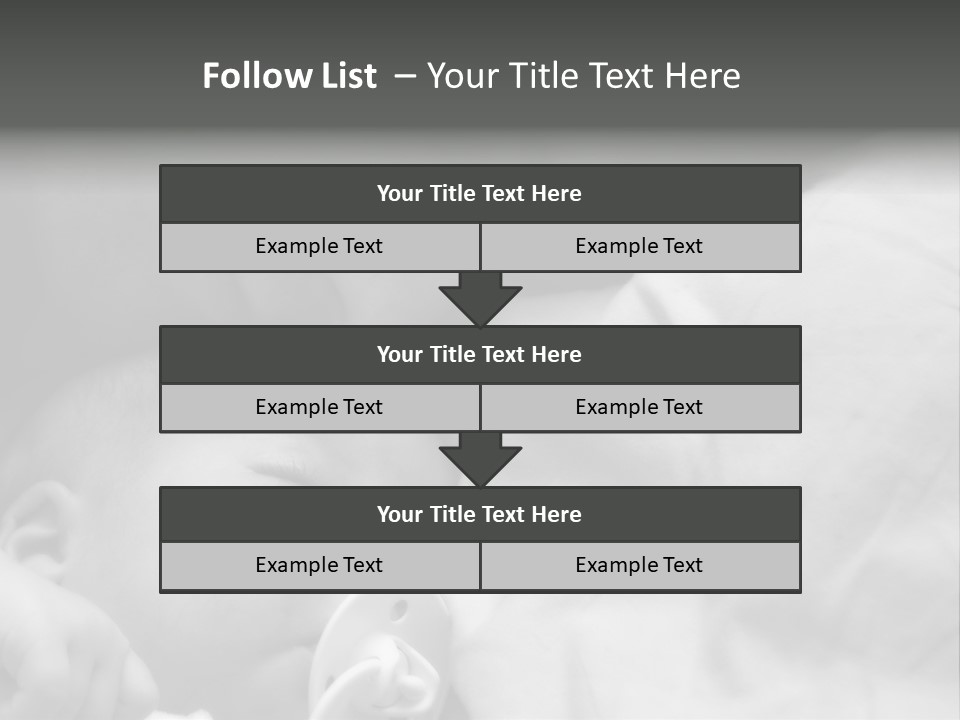 Beard Hold Joy PowerPoint Template