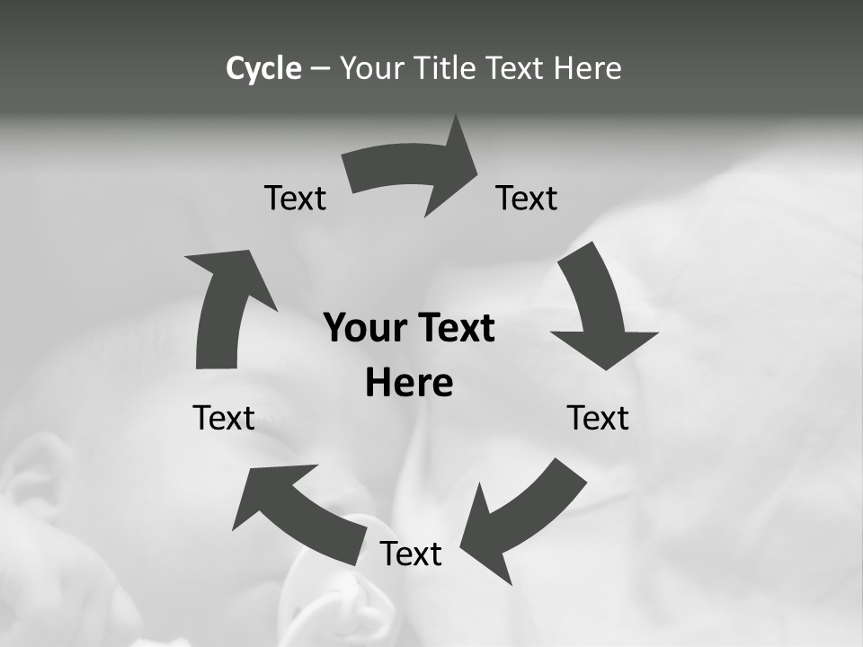 Beard Hold Joy PowerPoint Template