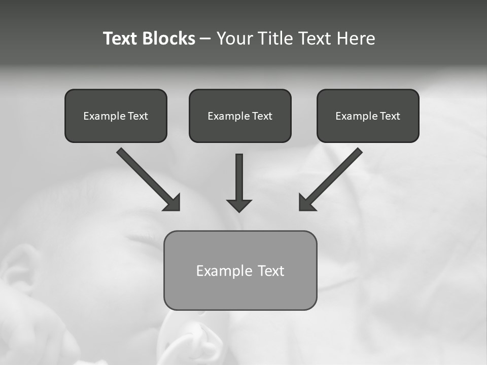 Beard Hold Joy PowerPoint Template