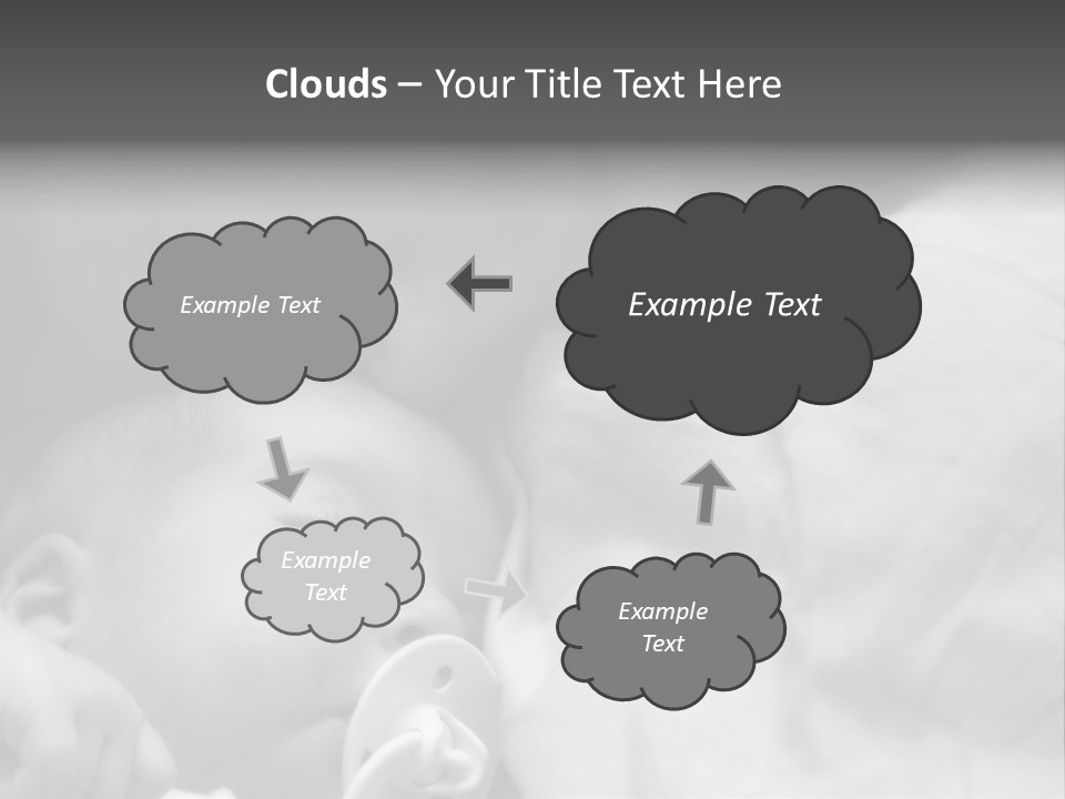 Beard Hold Joy PowerPoint Template