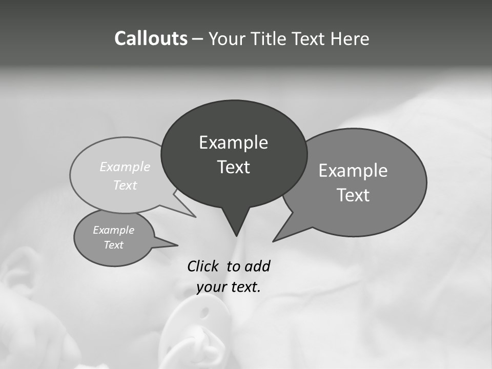 Beard Hold Joy PowerPoint Template